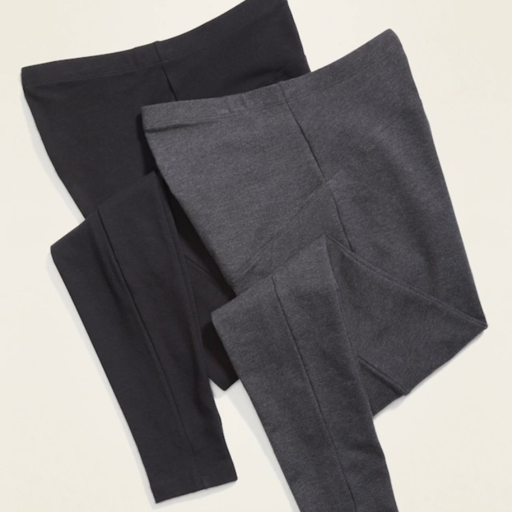 Old Navy - Maternity Full-Panel Leggings 2-Pack